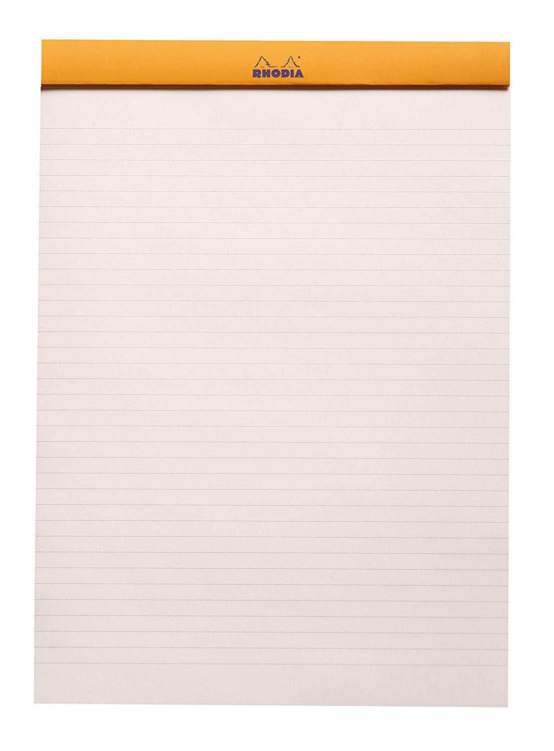 Rhodia ColorR Pad Lined 8.25X11.75 Violet