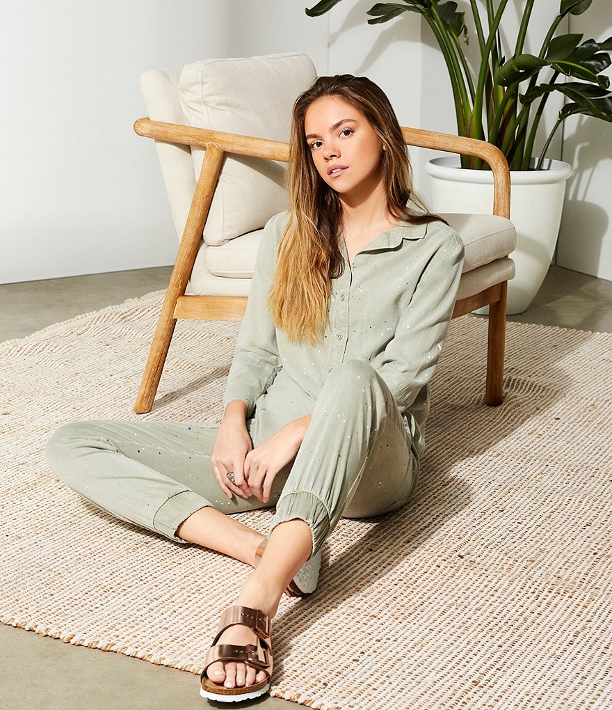 Cloth & Stone Woven Coordinating Inside Pocket Top