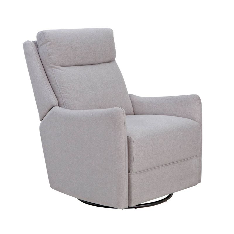 Karla Dubois Pasadena Swivel Accent Chair - Gray
