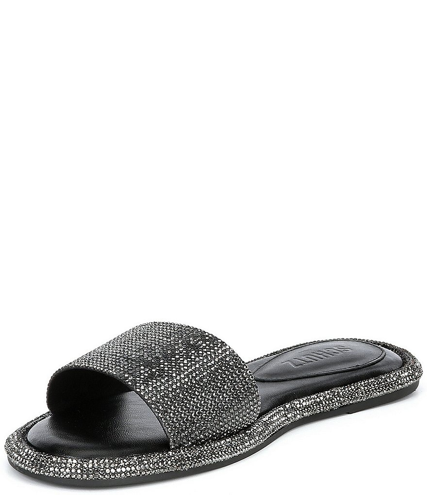 Schutz Alcina Jewel Embellished Slides