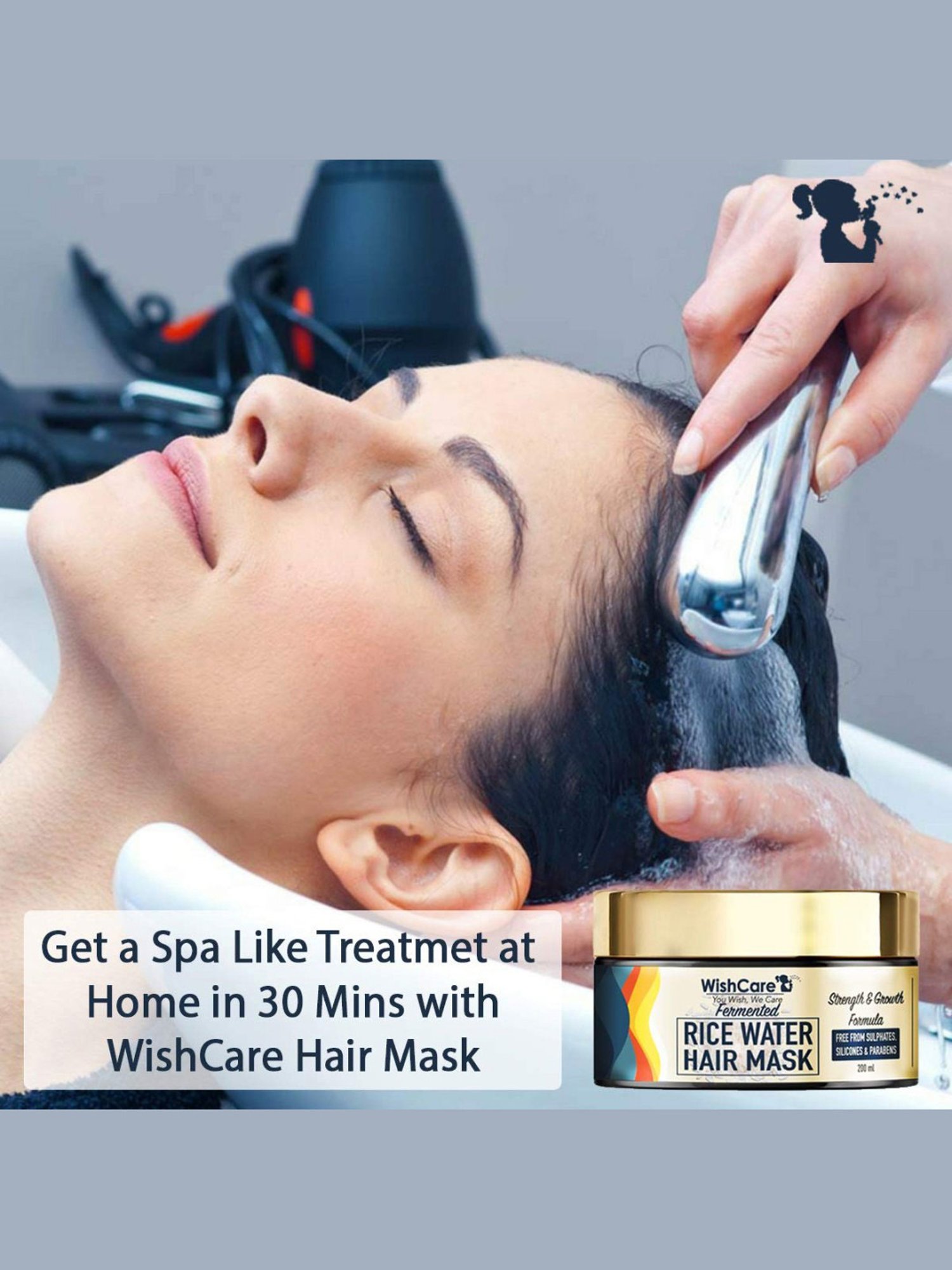 Richfeel Brahmi Intensive Repair Hair Pack - Pack of 4