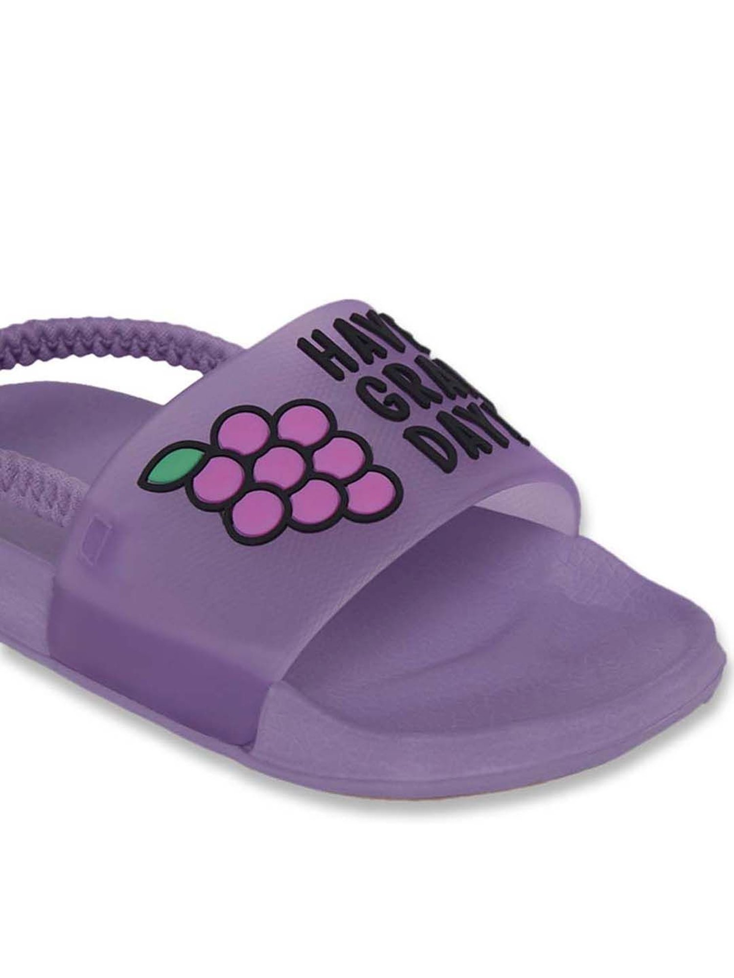 Pantaloons Junior Lilac Back Strap Sandals