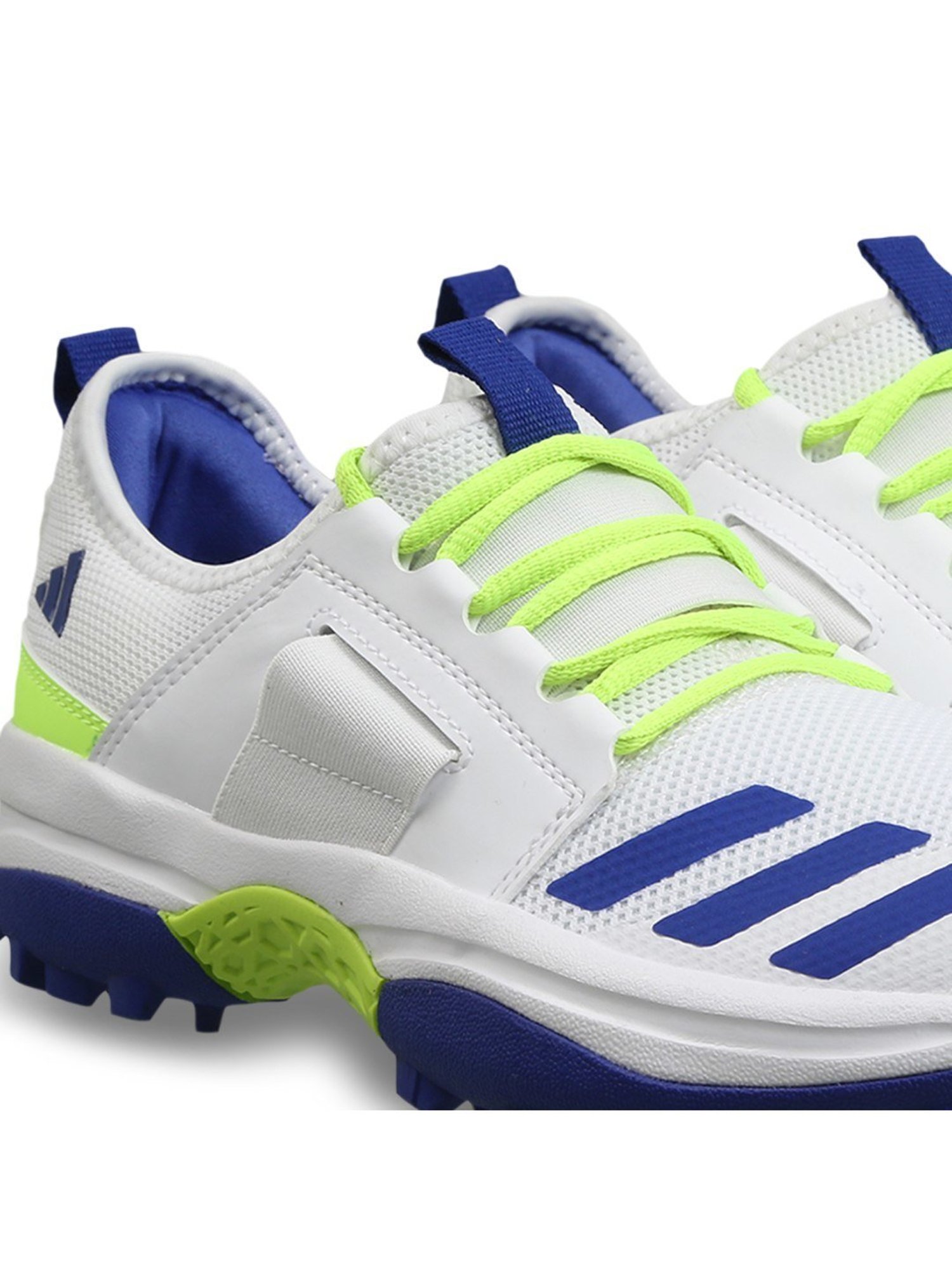 Adidas Men's Cricup 23 White Cricket Shoes