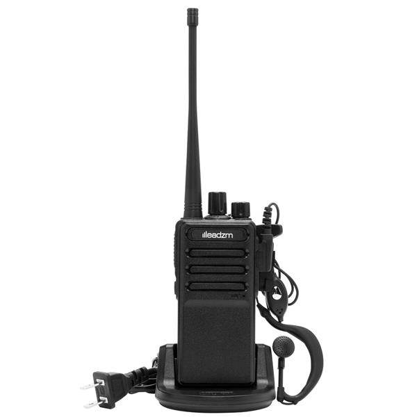 LE-C2 Single USB Cable Chargeable Handheld Walkie Talkie with 2800mAh Battery & Charger & Earphone