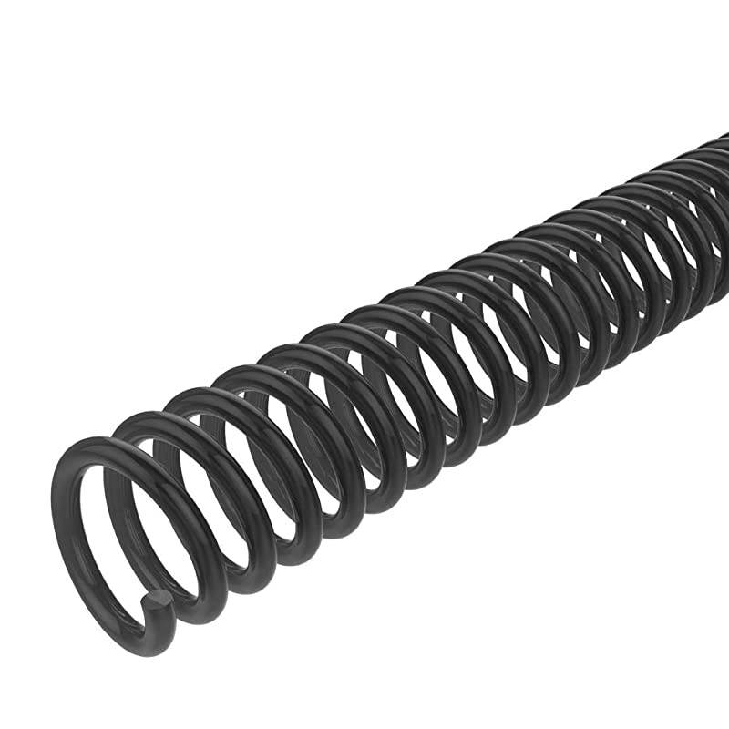 52324 Plastic Comb Bindings, 5/8" Diameter, 120 Sheet Capacity, Black (Pack of 25 Combs)