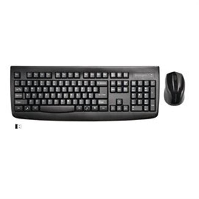 Kensington Technology K72324USA Kensington KB K72324USA Pro Fit KB and MC Wireless Desktop Set Black Retail