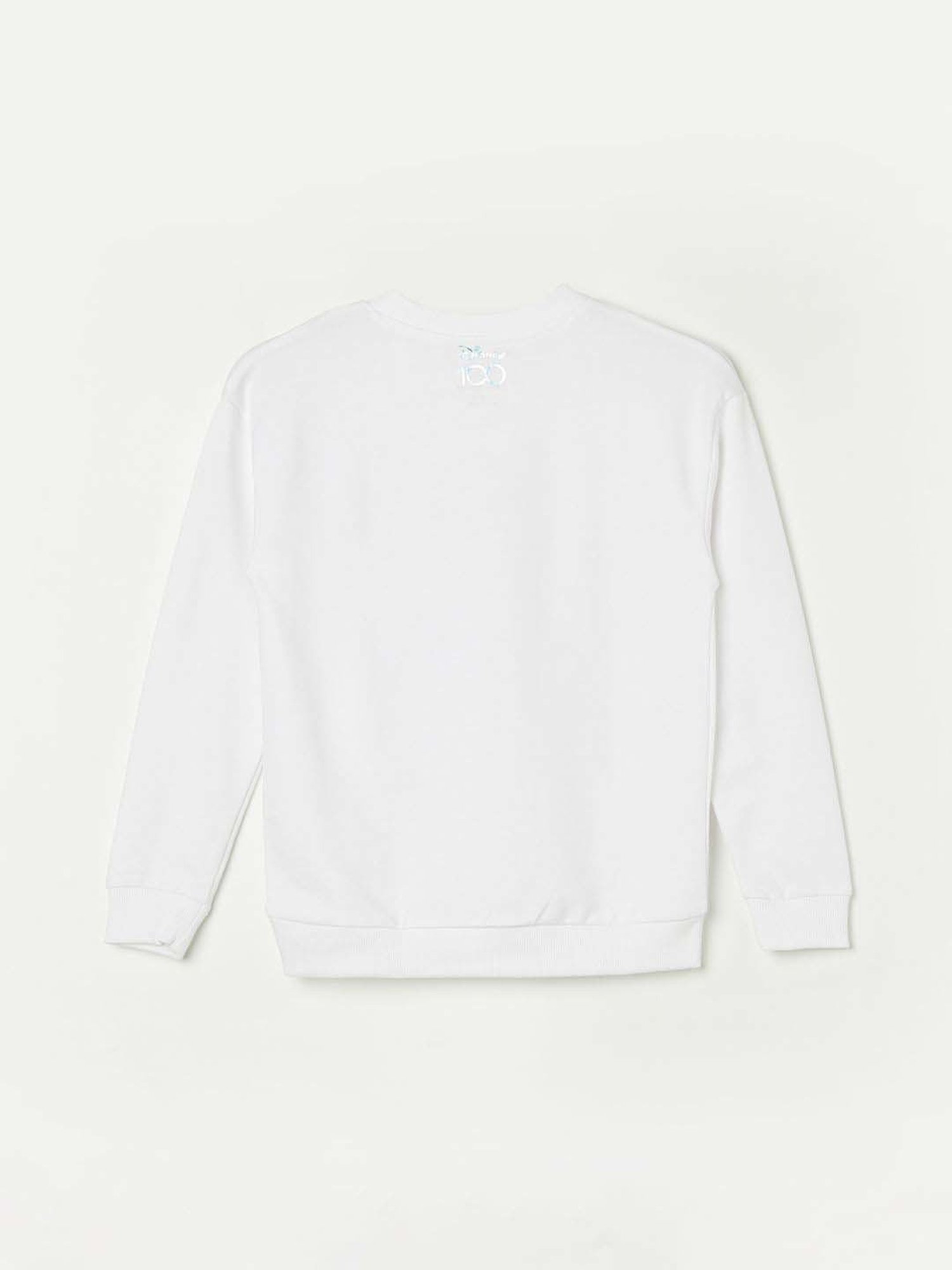 Fame Forever by Lifestyle Kids White Cotton Printed Full Sleeves Sweatshirt