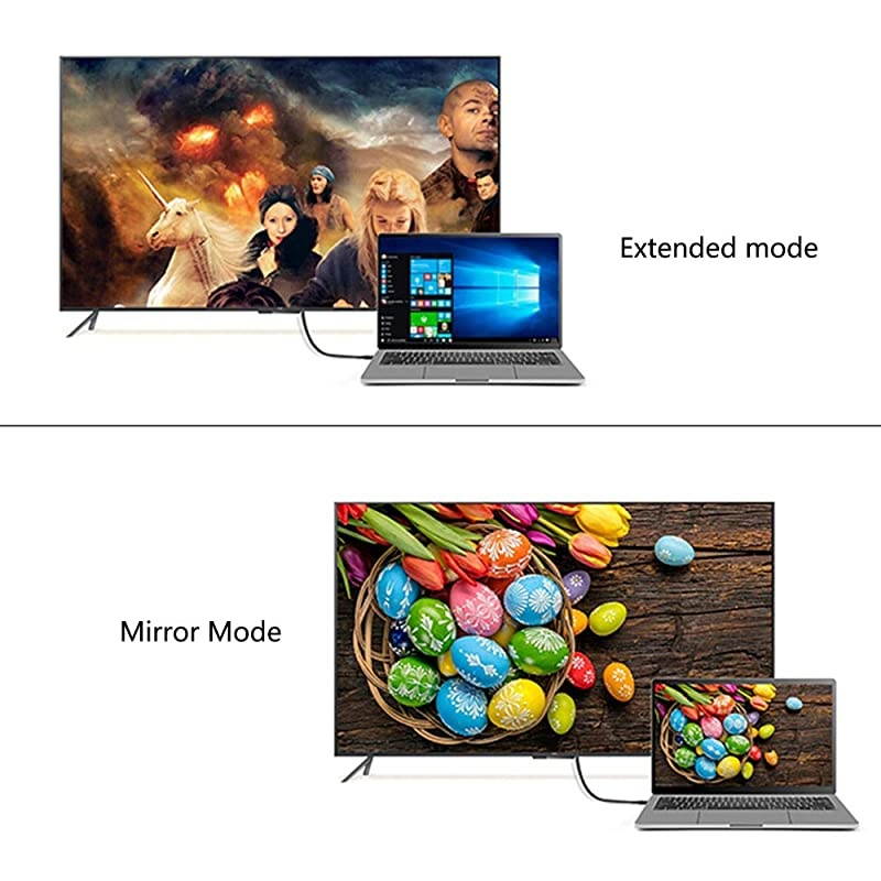 Display Port to HDMI Cable Gold Plated Displayport to HDMI Cable 6 FeetMale to Male for DisplayPort Enabled Desktops and Laptops to Connect to HDMI Displays