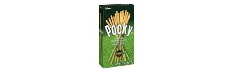 Glico Pocky Matcha Green Tea Cream Covered Biscuit Sticks - 2.47oz