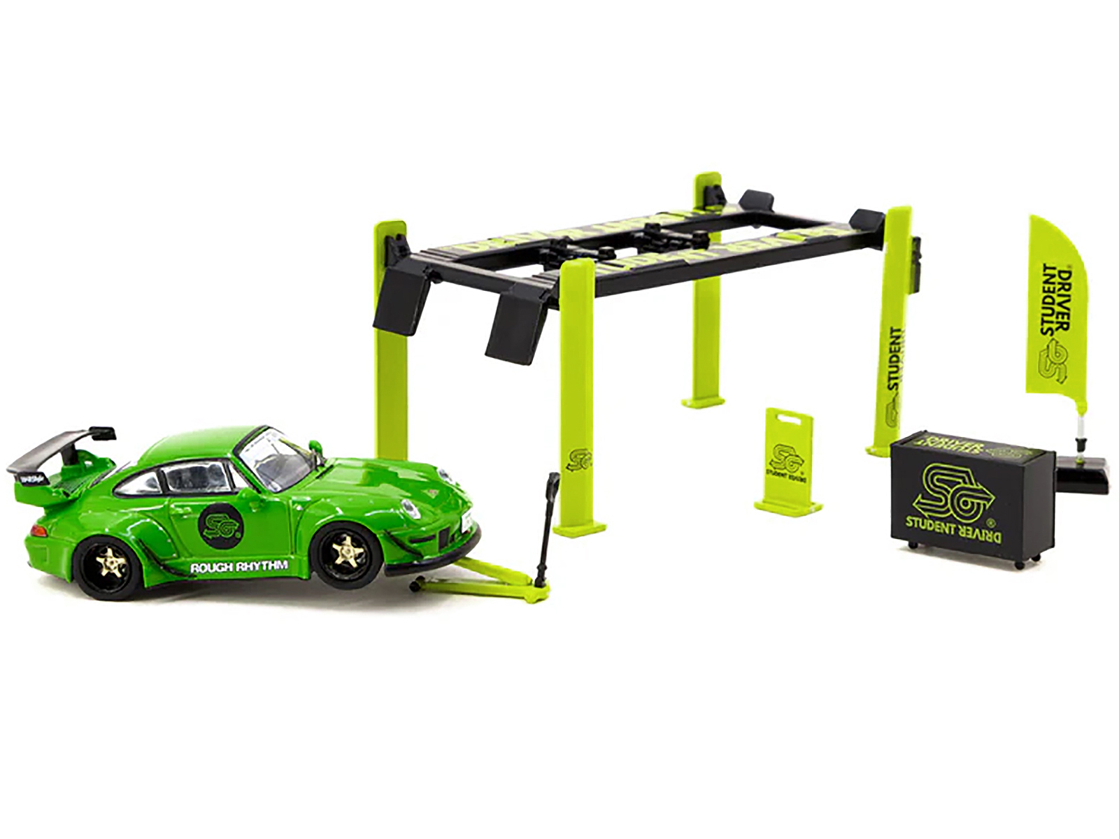 "Armor All" 6 piece Shop Tools Set "Shop Tool Accessories" Series 4 1/64 Models by Greenlight