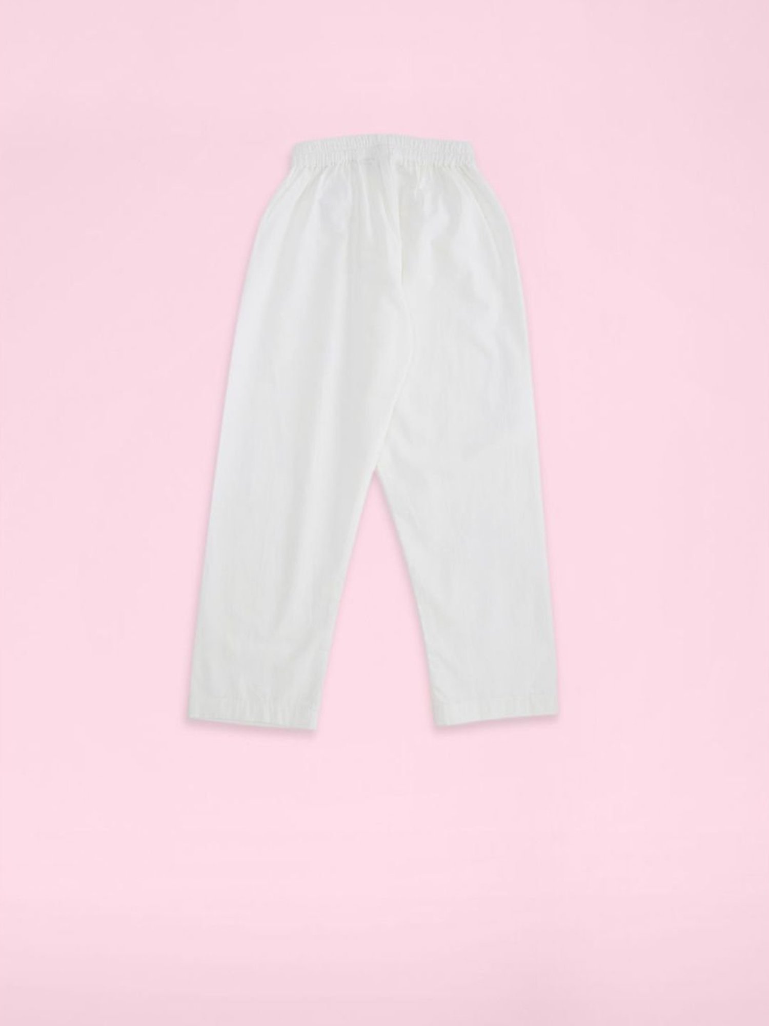 Indus Route by Pantaloons Kids Red & White Cotton Chequered Full Sleeves Kurta Set