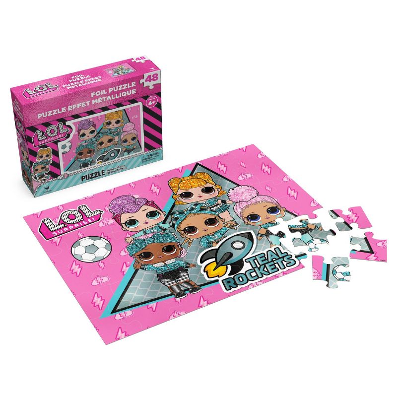 Cardinal L.O.L. Surprise! Foil Effect Kids' Jigsaw Puzzle - 48pc