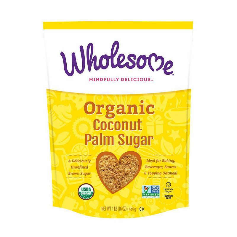 Wholesome Organic Coconut Palm Sugar - 16oz