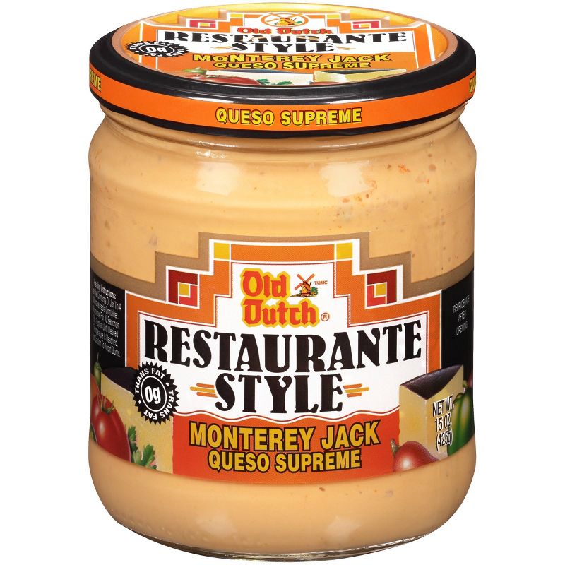 Old Dutch Restaurante Style Monterey Jack Queso Supreme