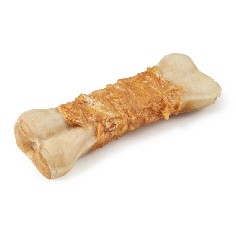 Purina Busy Grain Free Small/Medium Breed Dog Jerky Rawhide Treats Jerky Wraps Beefhide & Chicken Dog Treats - 4ct Pouch