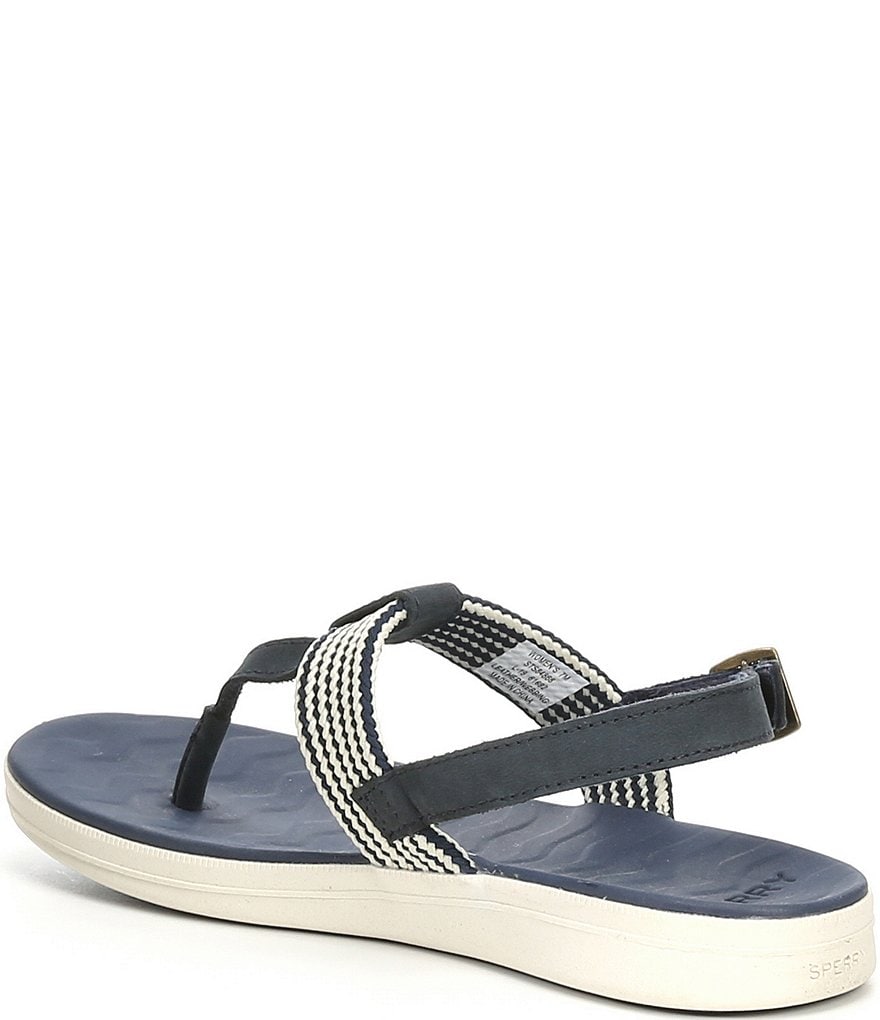 Sperry Adriatic Leather Thong Sling Sandals