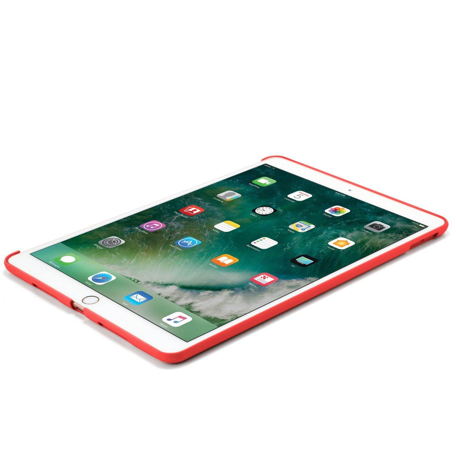 iPad Pro 10.5 Inch Red Color Case - Companion Cover - Perfect Match for Apple Smart Keyboard and Cover
