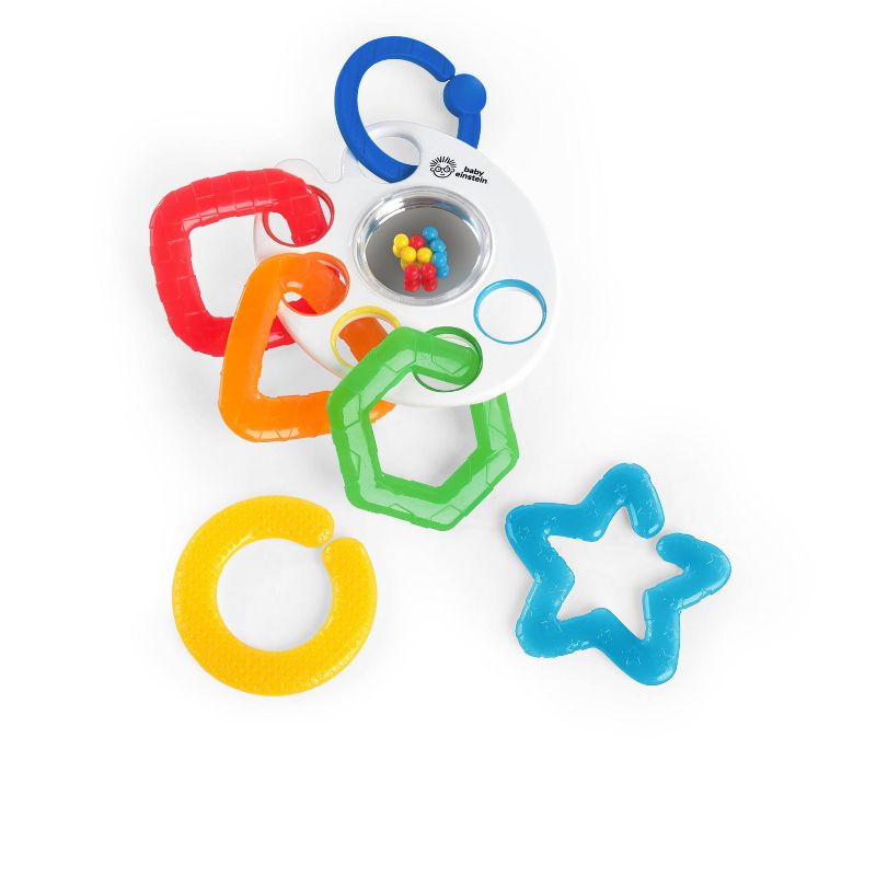 Baby Einstein Shake, Rattle & Soothe Teether Link Toy