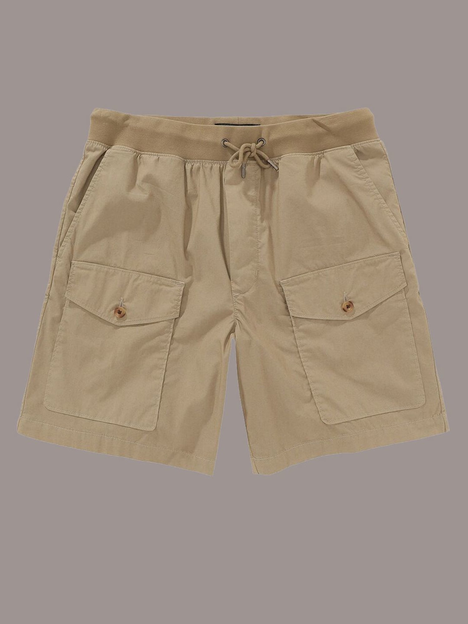 American Eagle Beige Regular Fit Cargo Shorts