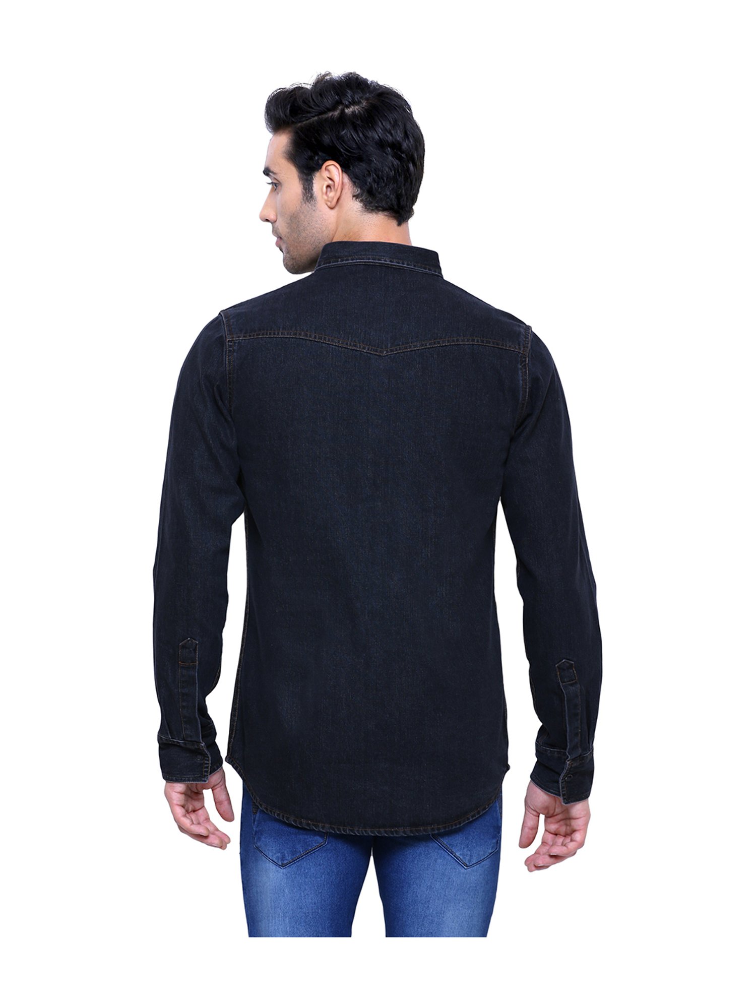 Southbay Dark Blue Slim Fit Shirt