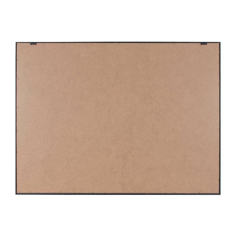 24" x 32" Blake World Map Framed Printed Cork by the Creative Bunch Studio Gray - Kate & Laurel All Things Decor