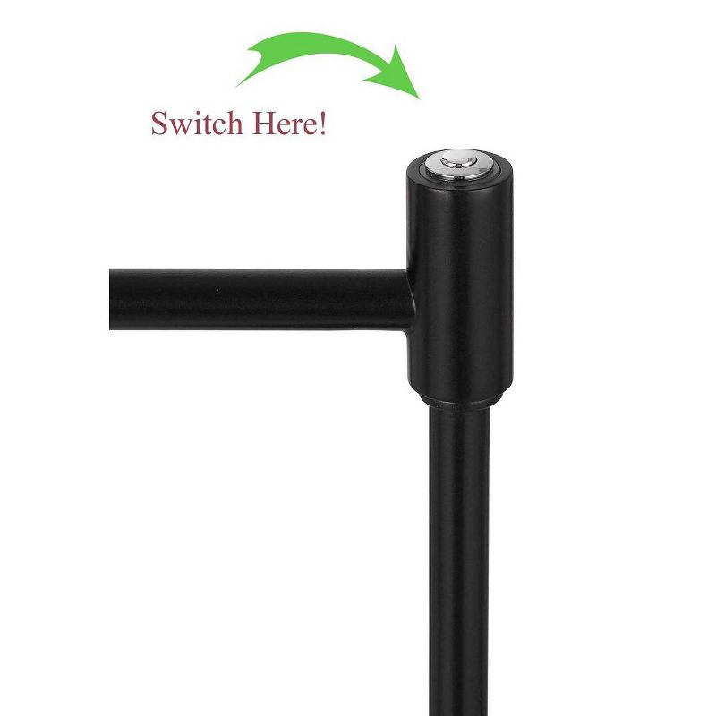 19.5" AdjusDesk Metal Clemson Pharmacy Swing Arm Desk Lamp (Includes LED Light Bulb) Dark Bronze - Cal Lighting