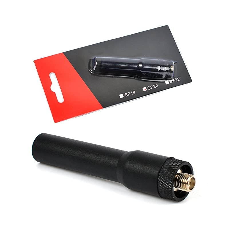 144/430MHz Walkie Talkie Antenna SMA Female Connector Dual Band 2meter 7cm VHF UHF Short Soft Radio Antenna for BaoFeng UV-82 UV-5R BF-F8HP GT-3 for Retevis Radio (3 Pack)