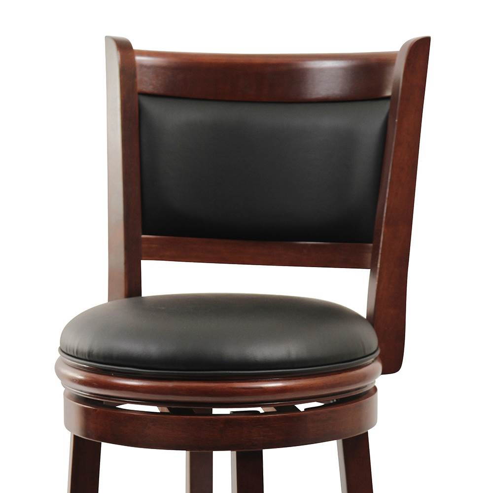 Boraam 29" Augusta Swivel Stool in Lt. Cherry Finish