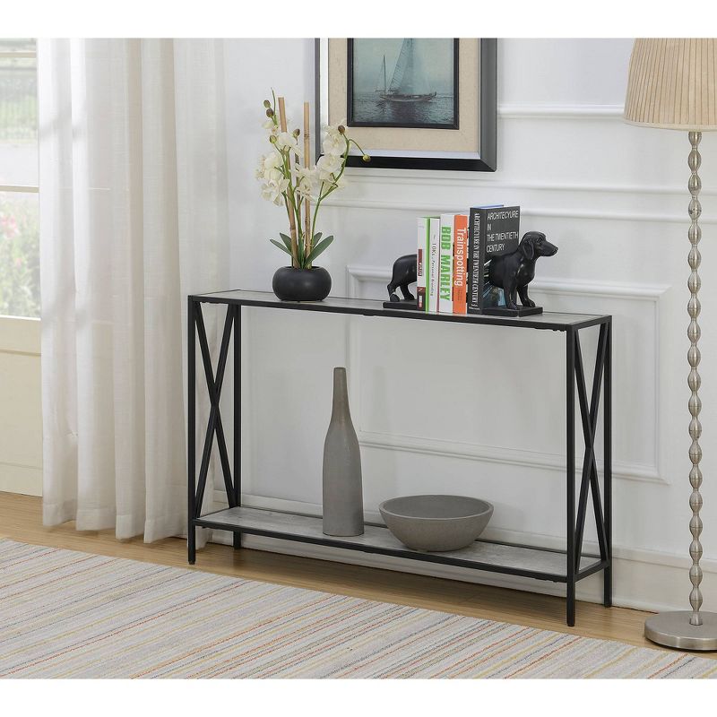 Tucson Console Table Faux Birch - Breighton Home