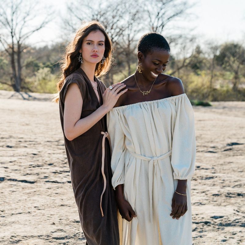 Sanctuary Project Branch Statement Earrings Gold