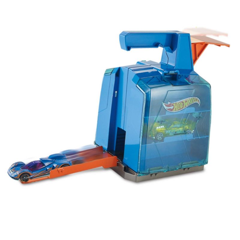 Hot Wheels Track Builder Display Launcher Trackset
