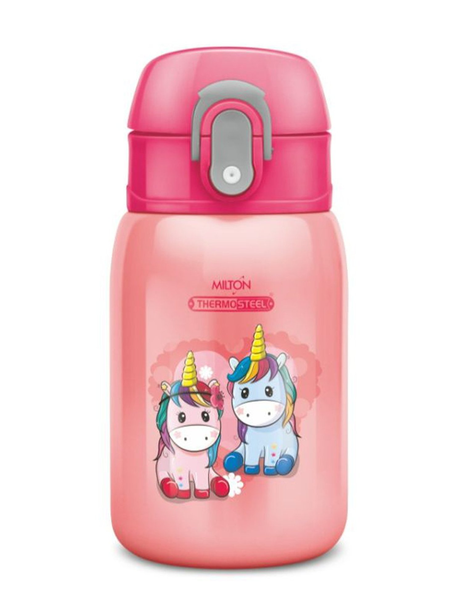 Milton Pink Stainless Steel Sipper Water Bottle (0.23 L)