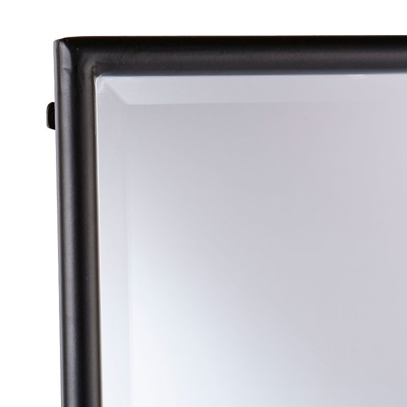 62" x 20" Lewis Leaning Floor Mirror Black - Holly & Martin