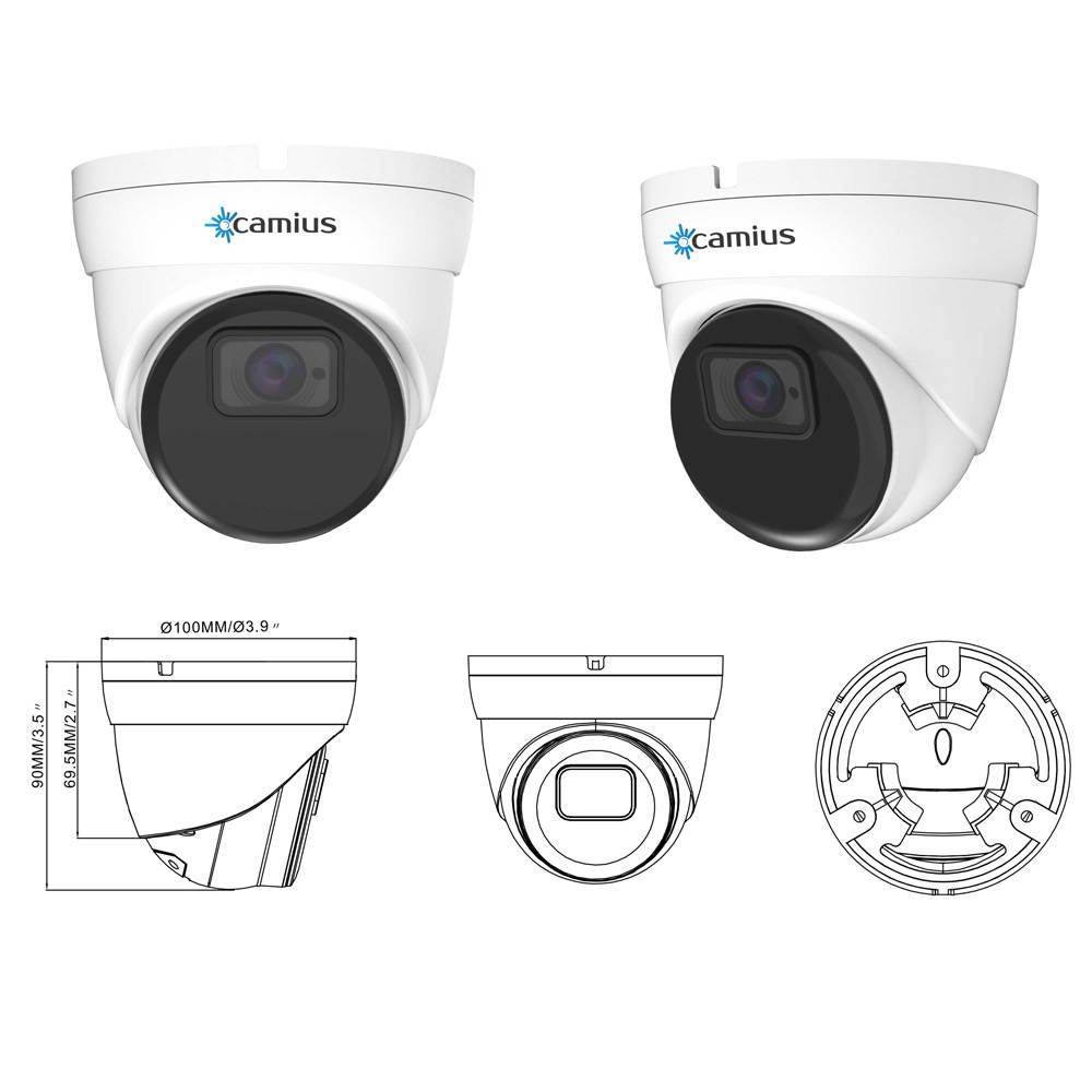 GW Security 16 Channel HD 1920p H.265 Security System with 8TB HDD, (15)* PoE 5MP HD 1920p 2.8-12mm Varifocal Weather Proof IP Cameras, and (1)* 20x Zoom 5MP HD 1920p IP PTZ (Pan-Tilt-Zoom) Camera