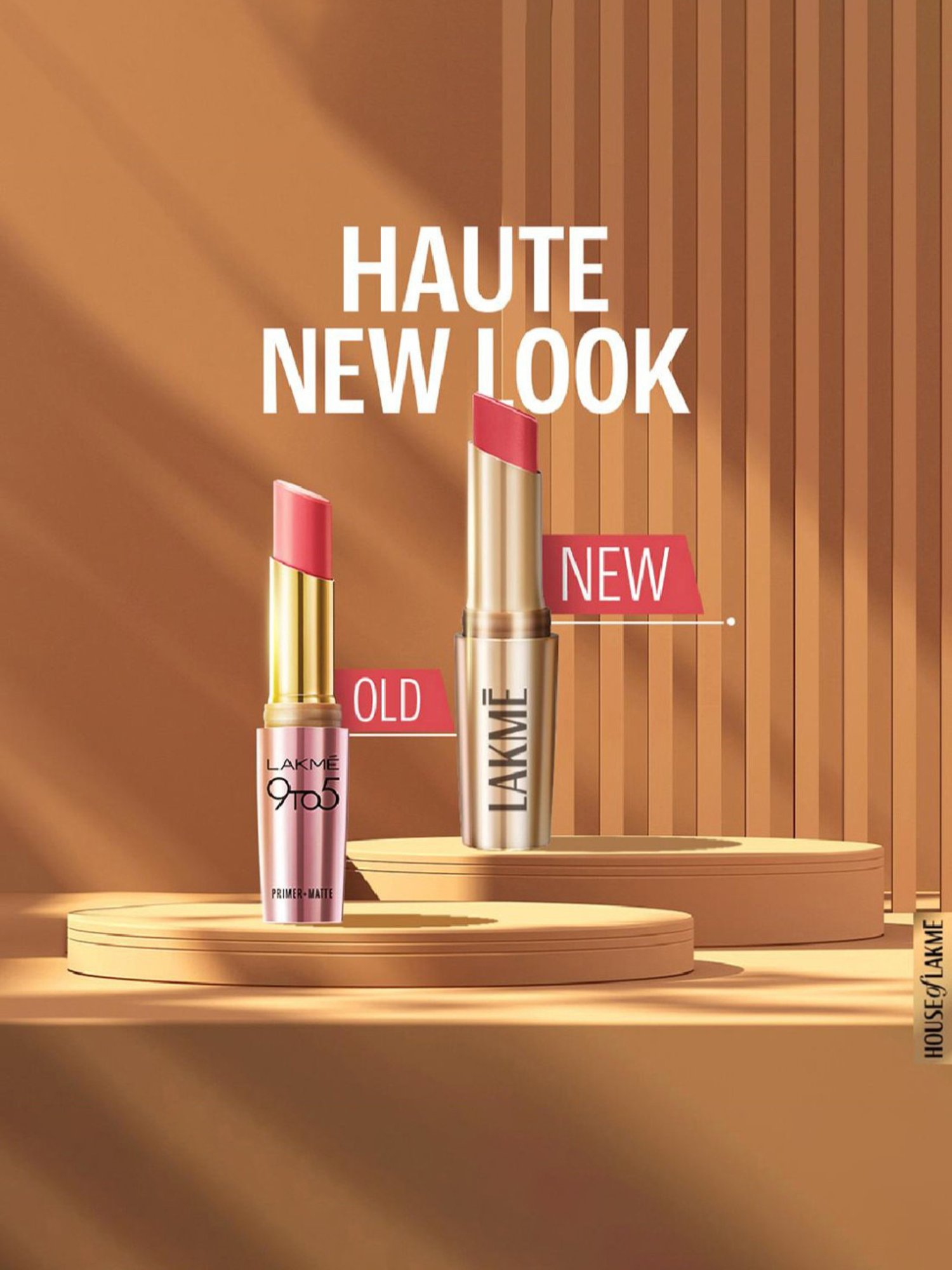 Lakme Priming Matte Lipstick Brown Walnut - 3.6 gm