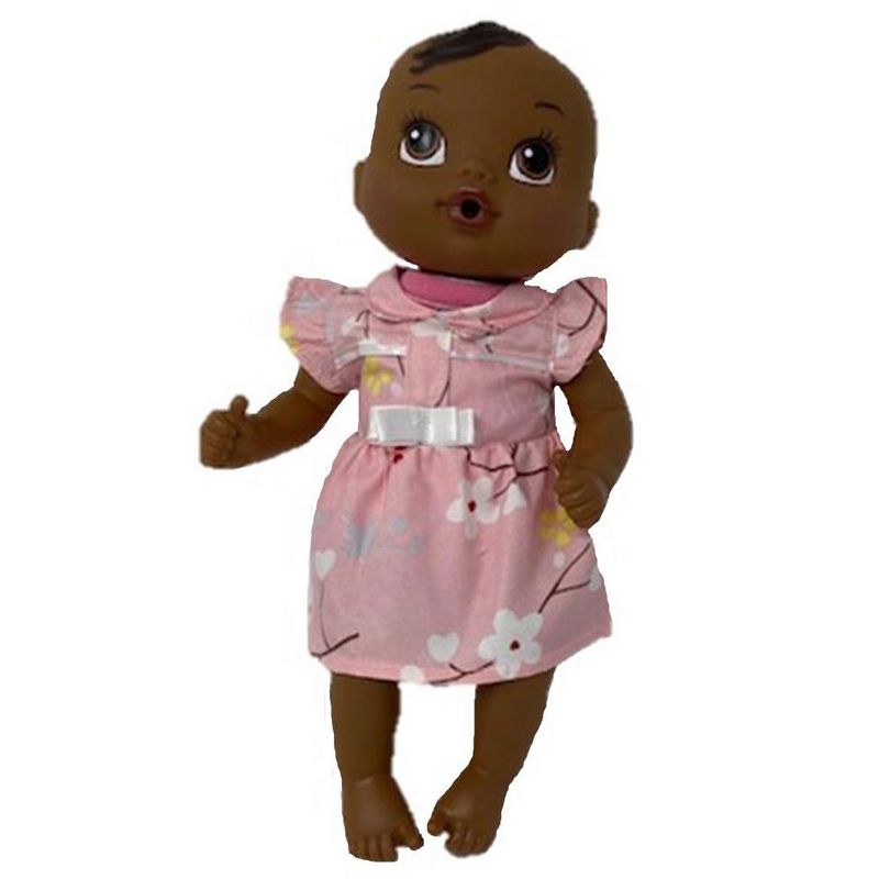 JC Toys Lil' Cutesies Twins 8.5" All Vinyl Baby Doll with Stroller