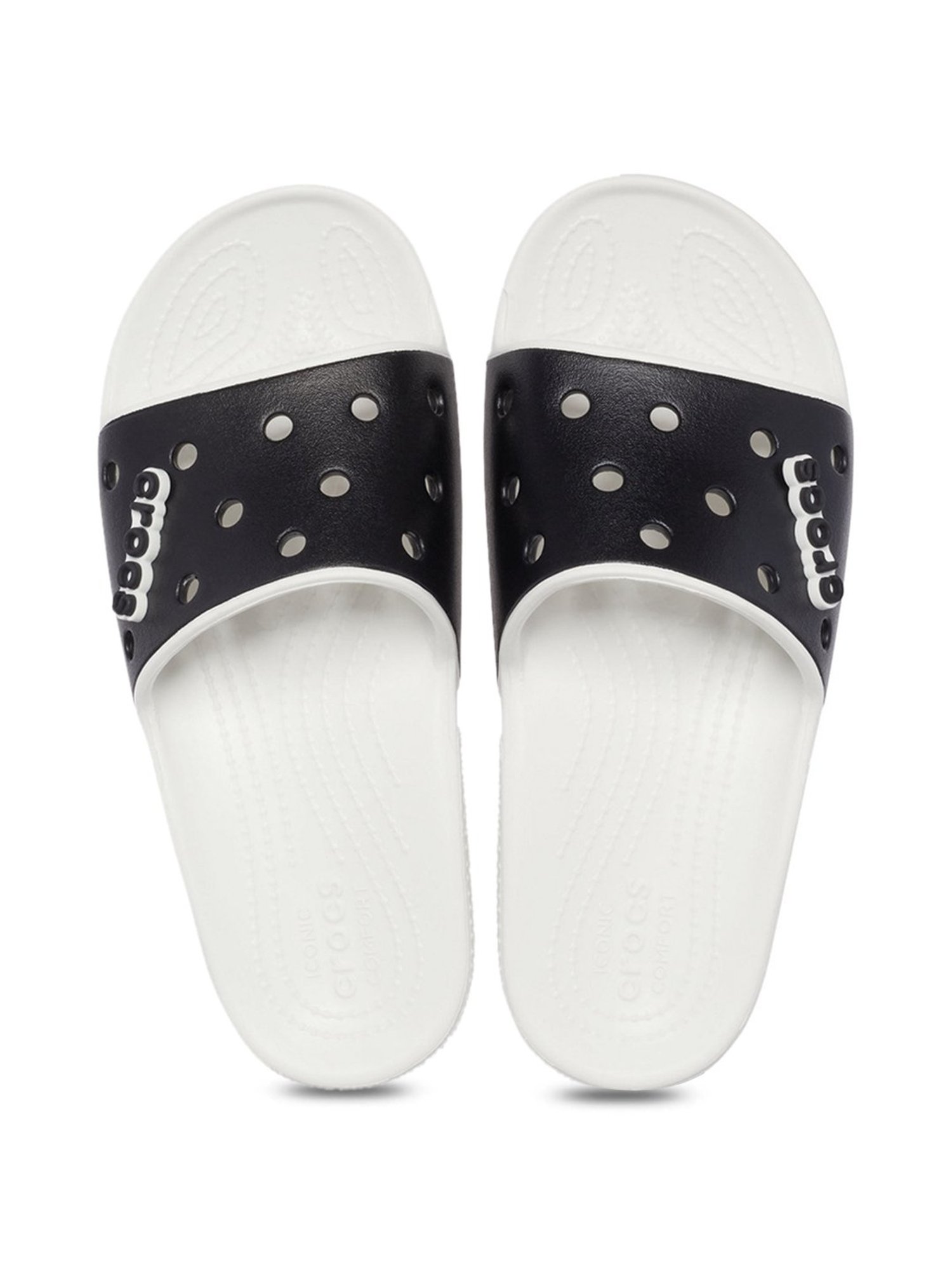 Crocs Unisex Classic Black Slides