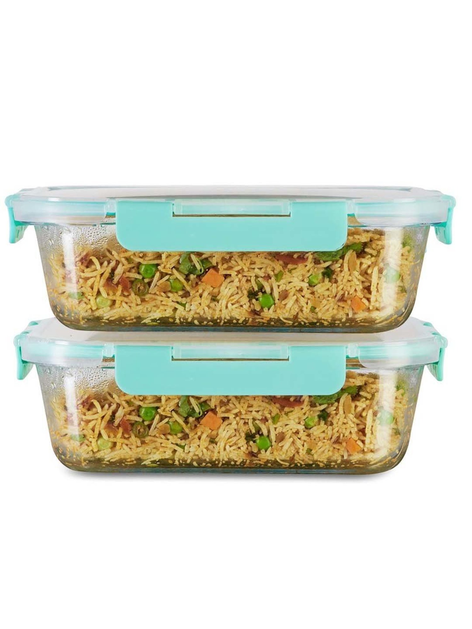 Allo Borosilicate Glass Containers with Lids Microwave Safe Container for Glass Storage Containers