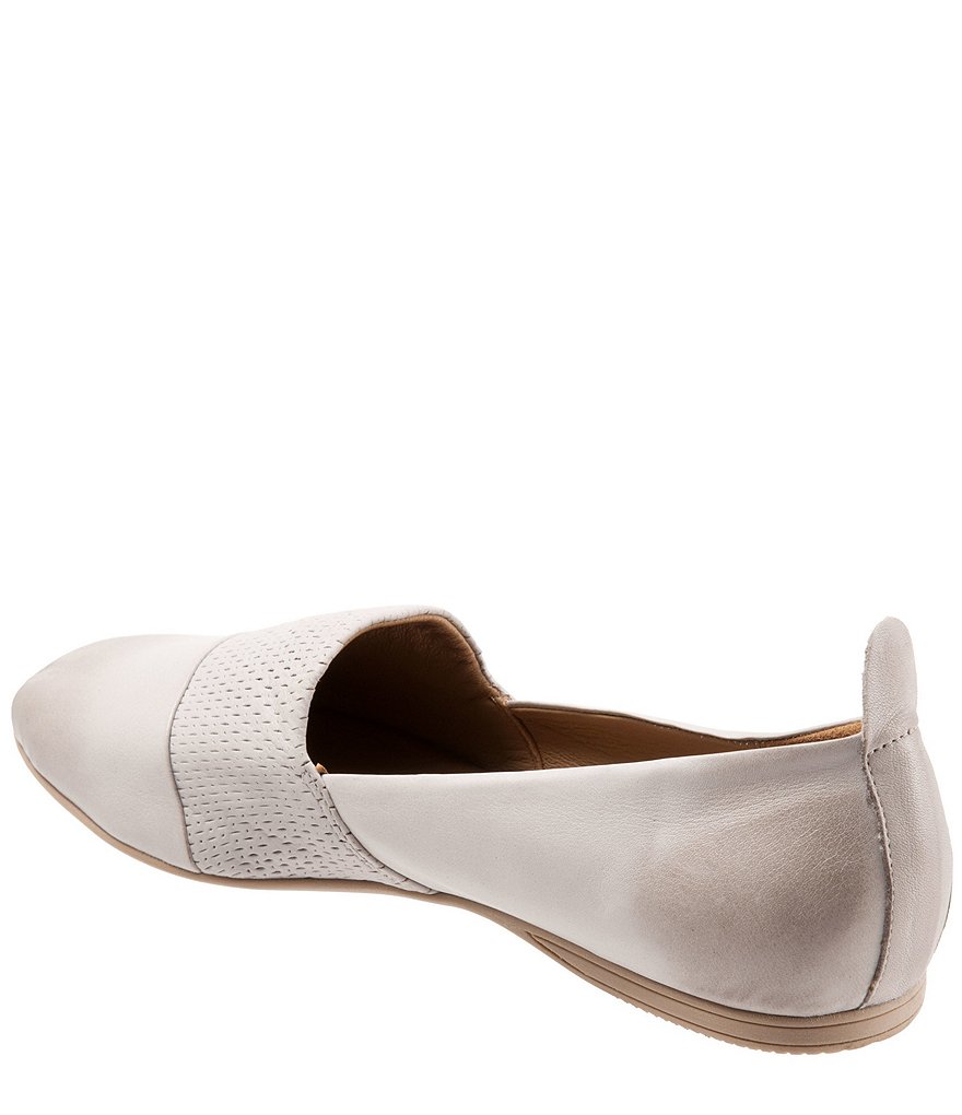 Bueno Katy Perforated Leather Slip-Ons