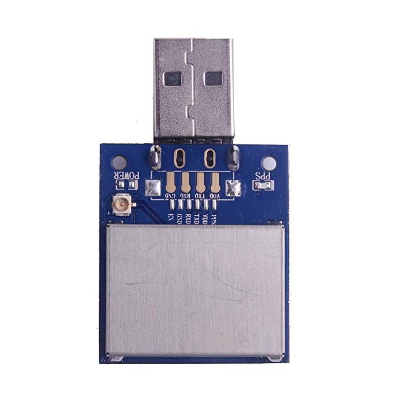 USB GPS Module Antenna Supports GPS+GLONASS Beidou Built-in Flash for Arduino Pixhawk IPEX Compatible, Better Than VK-162