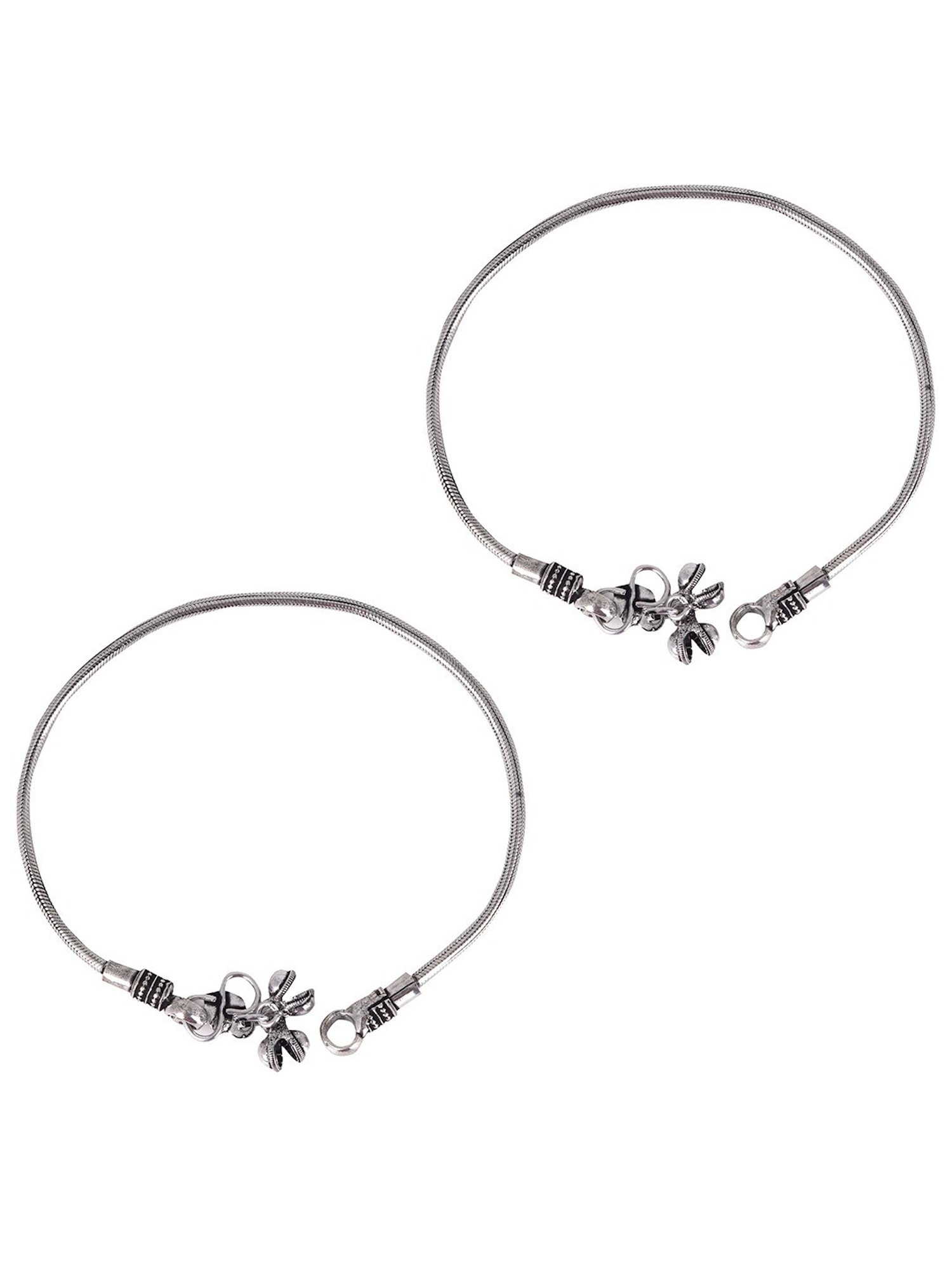 Teejh Stuti Silver Oxidised Jewellery Set