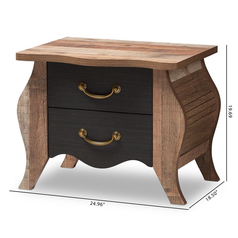 Washington Nightstand Black - HOMES: Inside + Out