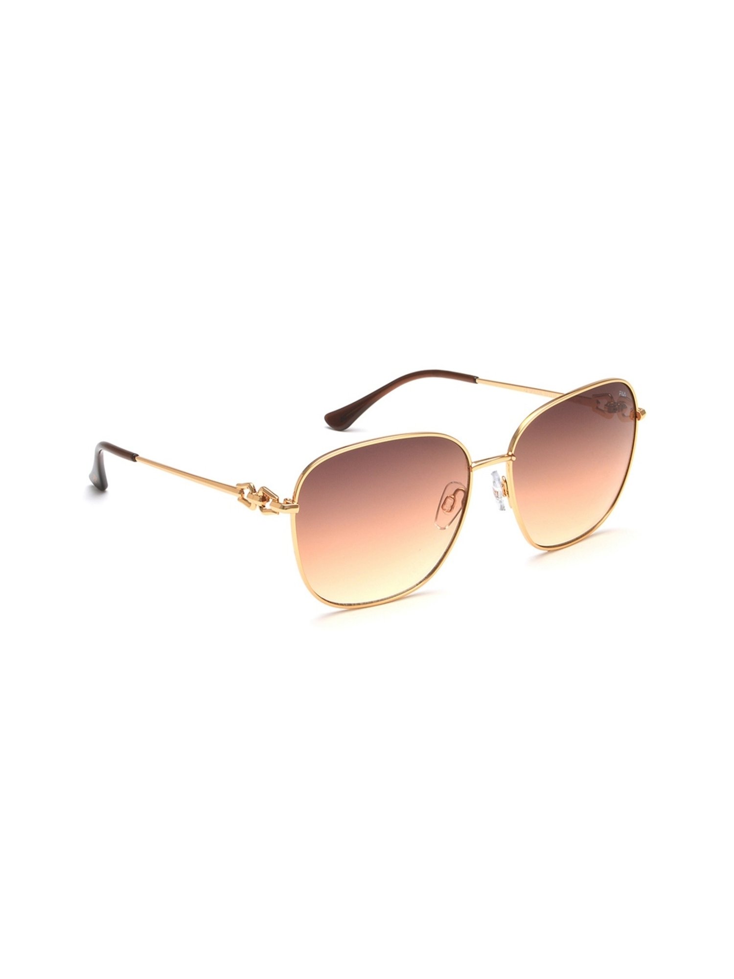 Fila Brown Square Sunglasses for Women