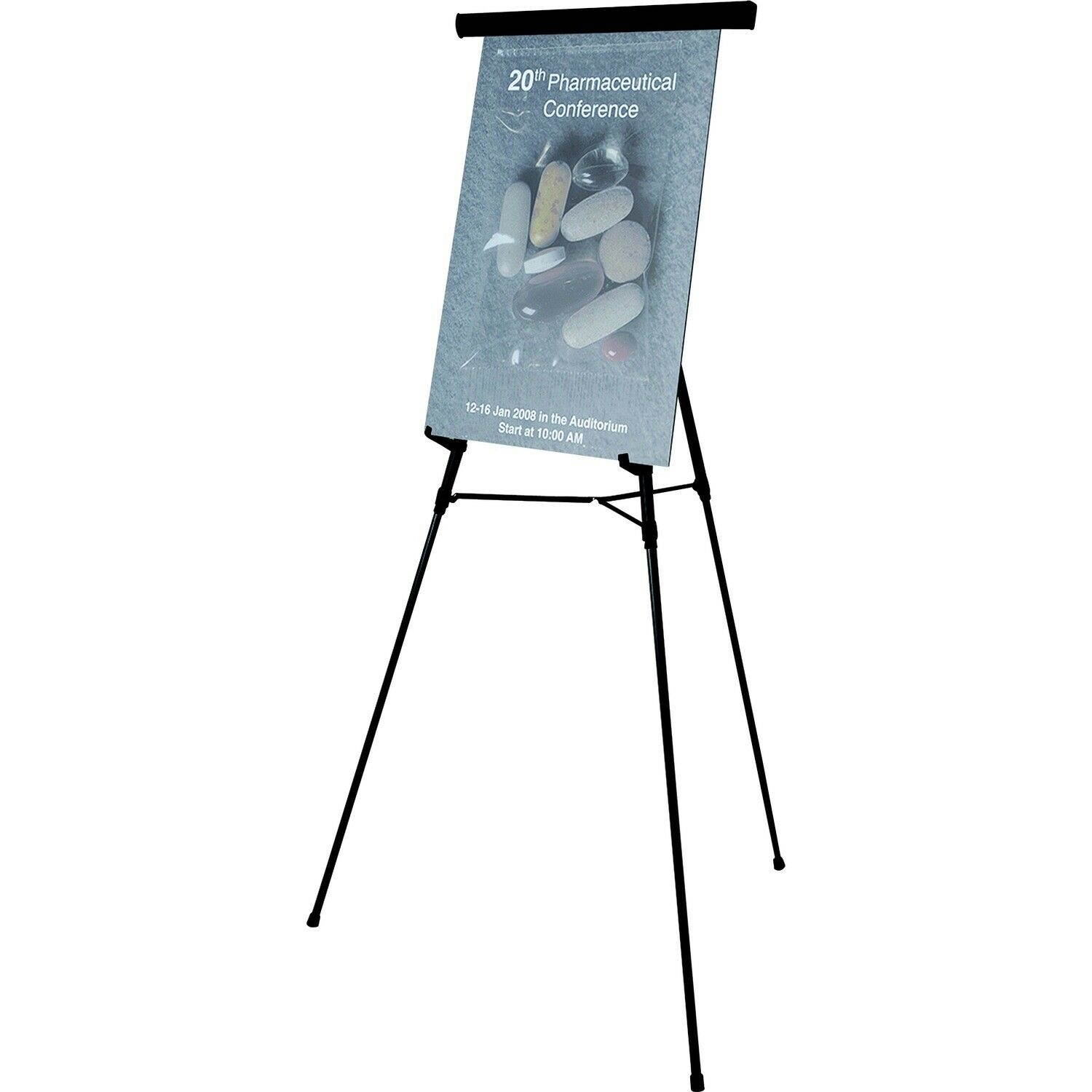 Mastervision Display Stand - 25 Lb Load Capacity - 63" Height - Tabletop, Floor