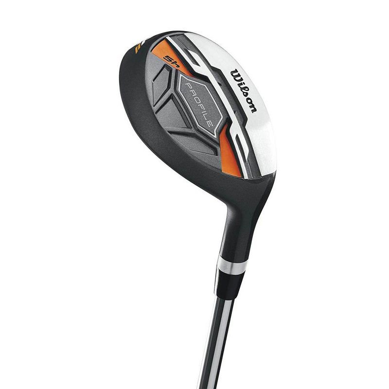 Wilson Womens Left Handed Complete Golf Club Set, Gray Mint & Wheeled Case