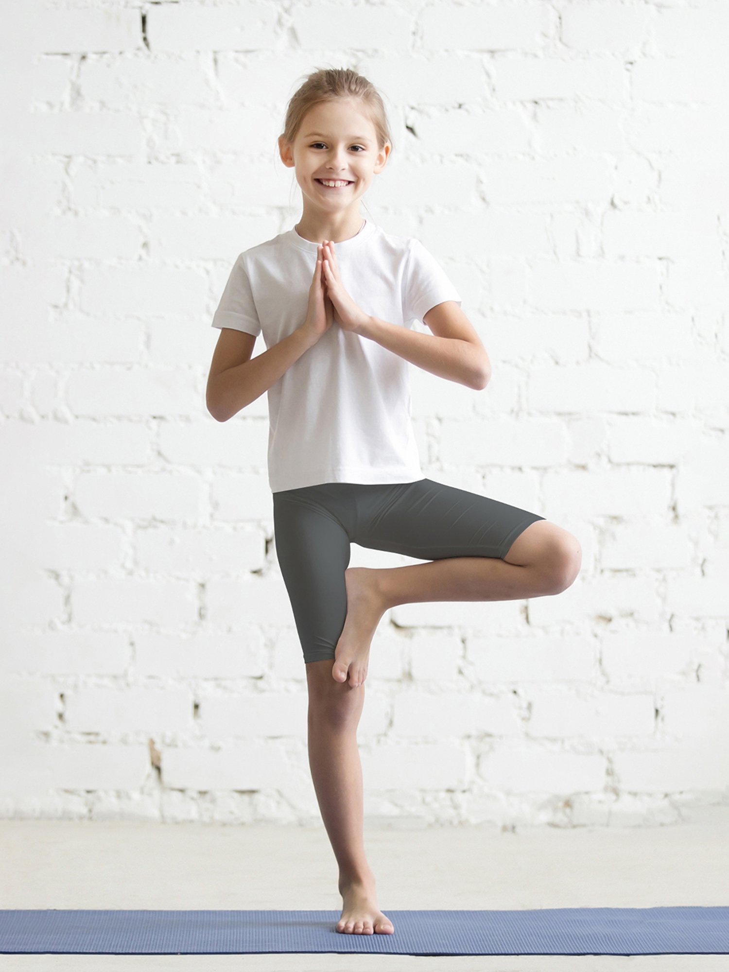 TWIN BIRDS Kids Grey&iquest;Solid Shorts (Pack Of 3)