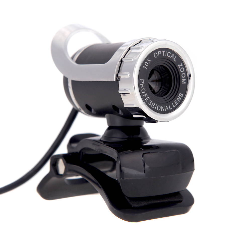 EC2WORLD New 50 Megapixel HD Camera Web Cam 360&deg; w/MIC Clip-on for Desktop Skype Computer