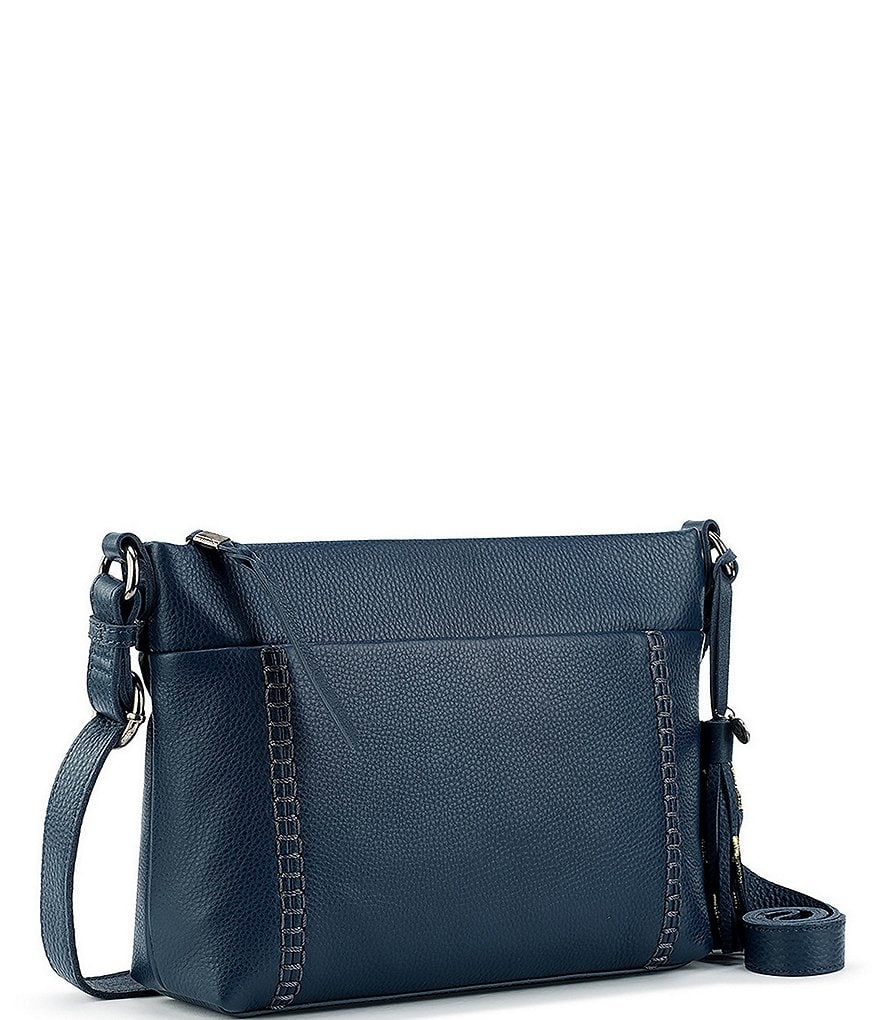 The Sak Melrose Top Zip Leather Crossbody Bag