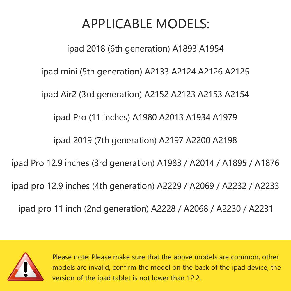 Mignova The 2nd Gen Stylus Pen for iPad Model, Magnetic, Rechargeable, Palm Rejection, Fit For Apple iPad Pro 11"/12.9" 2018/2020;iPad 6th/7th Gen, iPad Mini 5 , iPad Air 3rd Gen