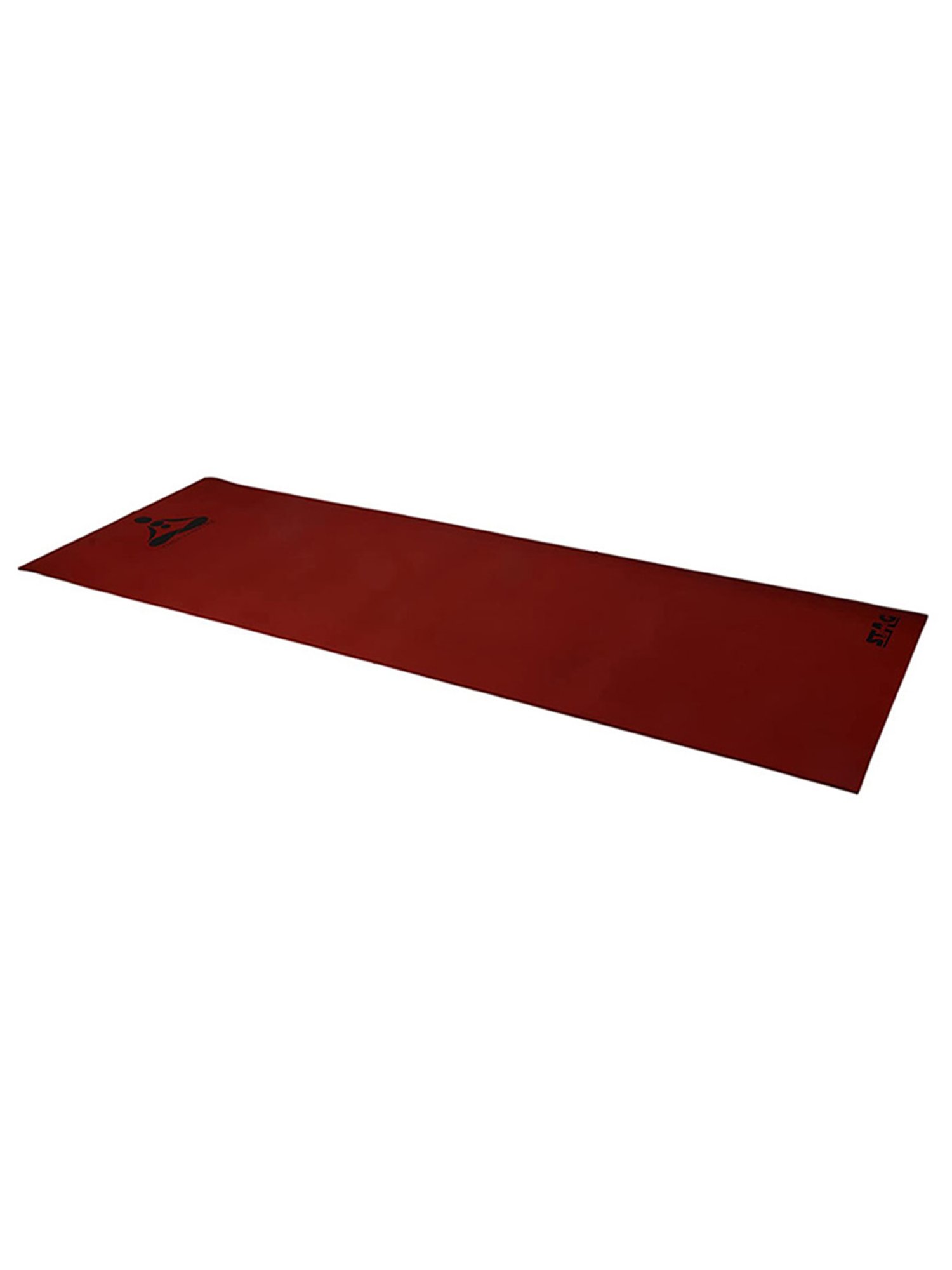 Stag Global Anti-Slip Yoga Mat (Red) Size - 6X2 Ft